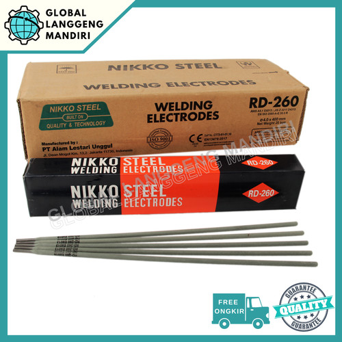 [EZM.1140473] Kawat Las nikko RD260 4.0mm (5KG)/ RD 260 4.0 MM