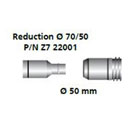 [NV0000189] REDUCER D70/40 INOX F/T40W Z7 22224