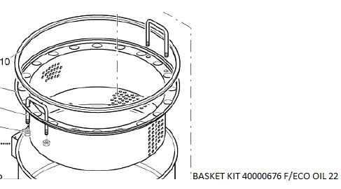 [10037440] BASKET KIT 40000676 F/ECO OIL 22