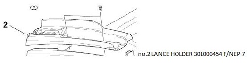 [10029618] LANCE HOLDER 301000454 F/NEP 7