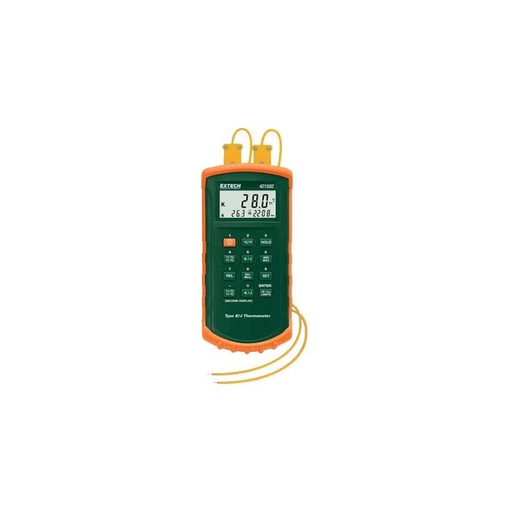 [10174115] EXTECH THERMOMETER W/DUAL INPUT TYPE K/J 421502