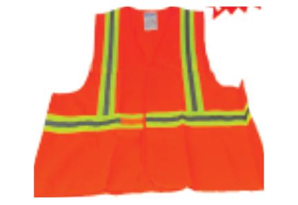 [KW1000859] SAFETY VEST W/TWO REFLECTIVE SRSV3