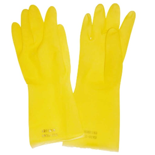 [KW1000250] GLOVE LATEX YELLOW (M) SRSG403