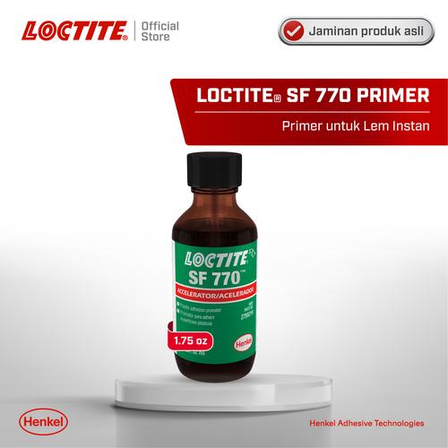 [EZM.6100110] Henkel LOCTITE SF 770 Primer Lem Instan Cyanoacrylate, Rubber silicone