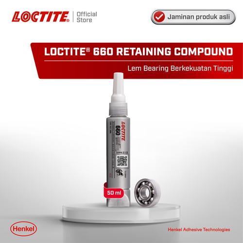 [EZM.6100038] Henkel LOCTITE 660 Retaining Compound Lem Bearing/Lem Shaft 50ml