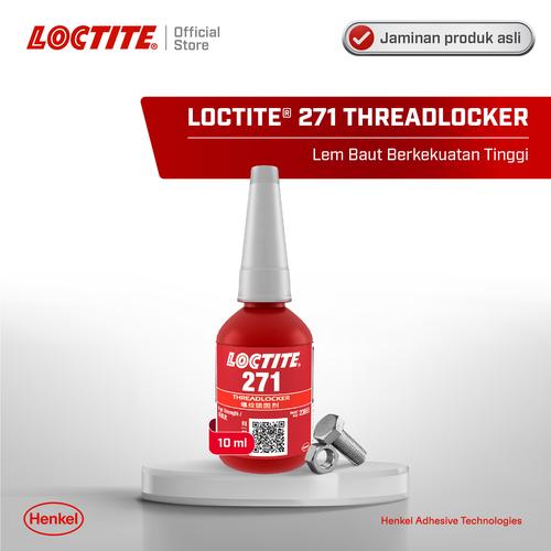 [EZM.6100039] Henkel LOCTITE 271 THREADLOCKER Lem Baut 10 ml