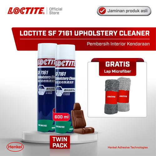[EZM.6100126] Henkel LOCTITE SF 7161 UPHOLSTERY CLEANER Pembersih Interior Twin Pack
