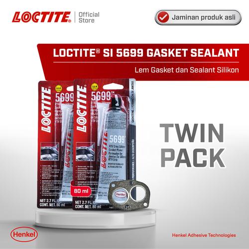 [EZM.6100058] Henkel LOCTITE SI 5699 Gasket Sealant Lem Paking/Gasket Twin Pack