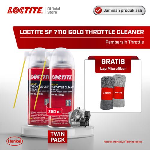 [EZM.6100141] Henkel LOCTITE SF 7110 GOLD THROTTLE CLEANER 250 ml Twin Pack