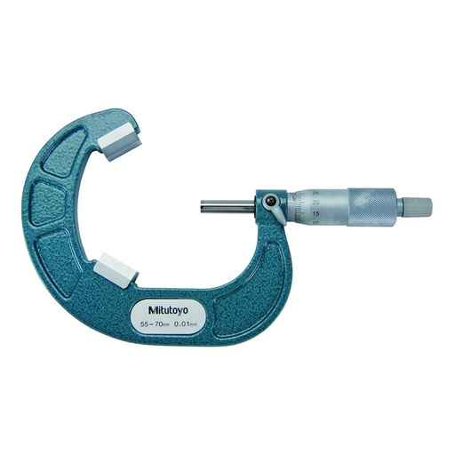 [MT0006244] V ANVIL MICROMETER 55-70/0.01MM 114-105