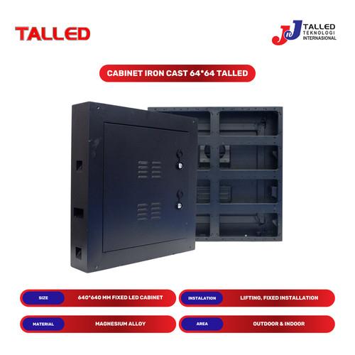 [EZM.4200008] KABINET IRON 64X64CM VIDEOTRON CABINET OUTDOOR  TALLED
