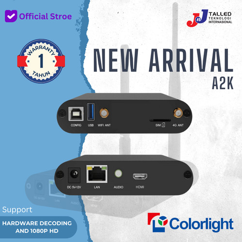 [EZM.4200027] COLORLIGHT A2K LED CLOUD SERIES VIDEOTRON INDOOR OUTDOOR JNJ TALLED