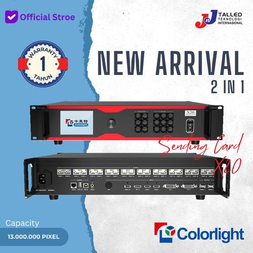 [EZM.4200056] SENDING CARD X20 COLORLIGHT PLUS VIDEOPROCESSOR MAX 13JT PIXEL TALLED