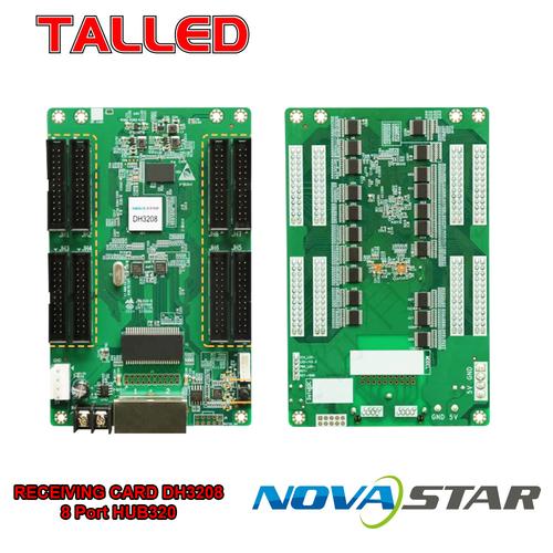 [EZM.4200064] RECEIVING CARD NOVASTAR DH3208 VIDEOTRON 8 PORT HUB320 JNJ TALLED