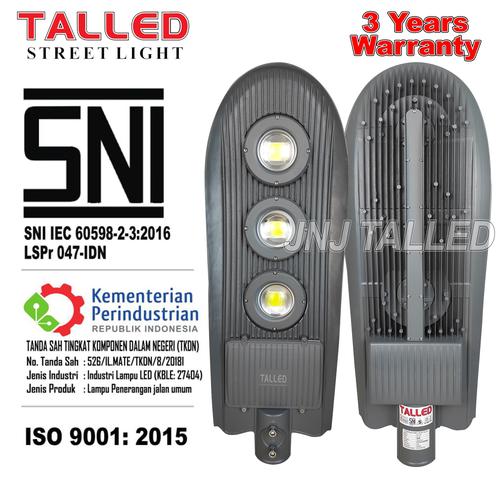 [EZM.4200075] LAMPU JALAN PJU TALLED GRAY COBRA LED CHIP BRIDGELUX JNJ TALLED