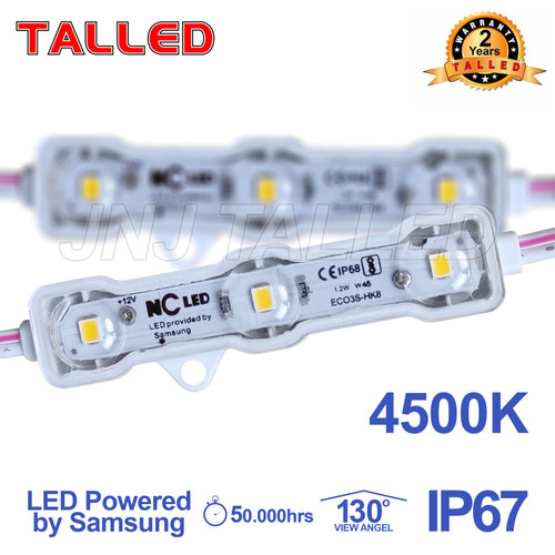 [EZM.4200076] LAMPU NC HK8 MODULE LED 3 MATA 4500K 1.2W POWERED BY SAMSUNG