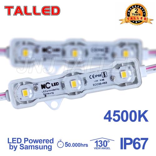 [EZM.4200076] LAMPU NC HK8 MODULE LED 3 MATA 4500K 1.2W POWERED BY SAMSUNG