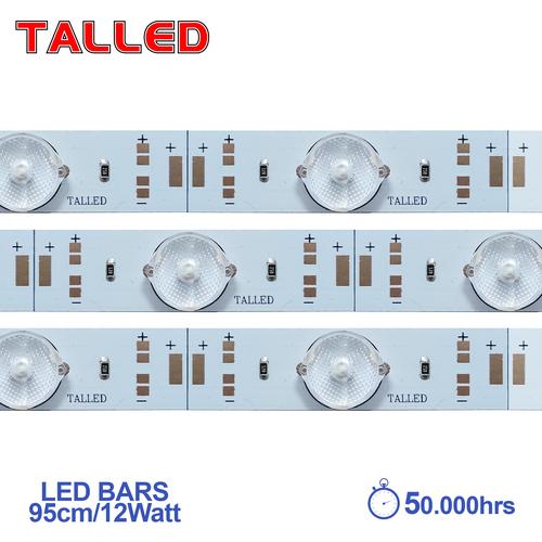 [EZM.4200080] LED BARS WHITE LAMPU NON WATERPROOF 95CM/12WATT JNJ TALLED