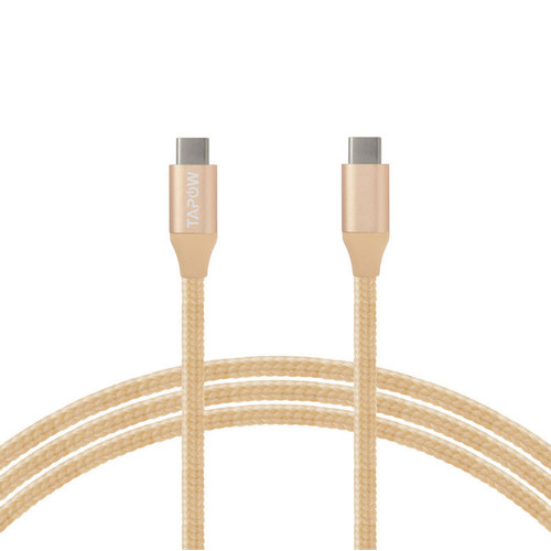 [EZM.4200110] KABEL DATA CHARGER TURBO TYPE - C TO C 4.8A TAPOW CB082-GLD