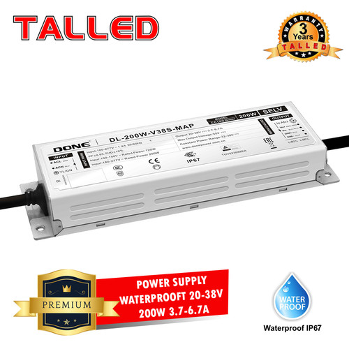 [EZM.4200111] POWER SUPPLY LAMPU JALAN CC LED DRIVER DL 200W V38A