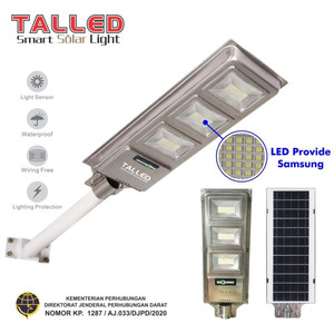[EZM.4200123] LAMPU JALAN 150 SOLAR CELL TENAGA SURYA TALLED ALL IN 1 LED BY Samsung