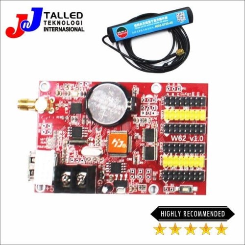 [EZM.4200223] CONTROLLER CARD RUNNING TEXT USB & WIFI HD-W62