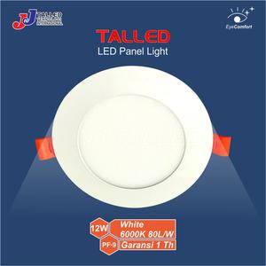 [EZM.4200240] LAMPU DOWNLIGHT 12W 170mm / LED PANEL LIGHT 12W TALLED Garansi 1 Thn