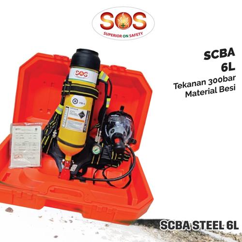 [EZO.5700041] SOS SCBA Steel 6L / ALAT PERNAPASAN MANDIRI
