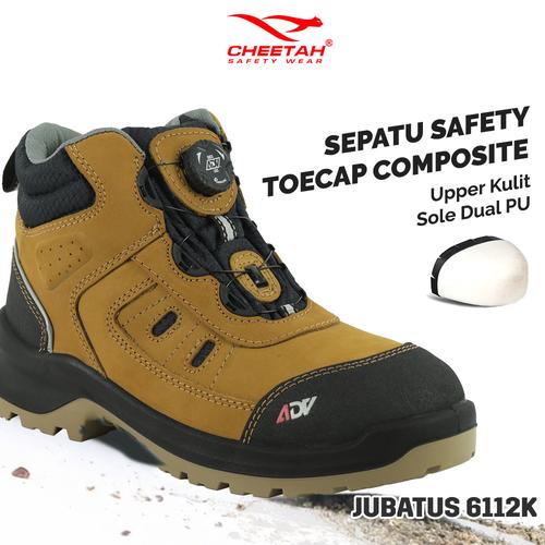 [EZO.5700052] sepatu safety cheetah ADV Jubatus 6112K twist lock system (TLS)