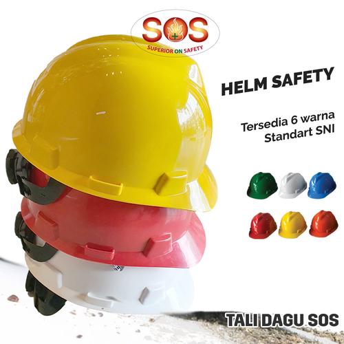 [EZO.5700094] helm proyek murah merek sos + fastrac (model putar)