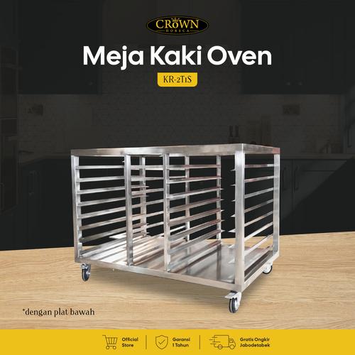 [EZO.1300022] Meja/Kaki Gas Oven Crown Horeca Stainless Steel - Tanpa Plat Bwh