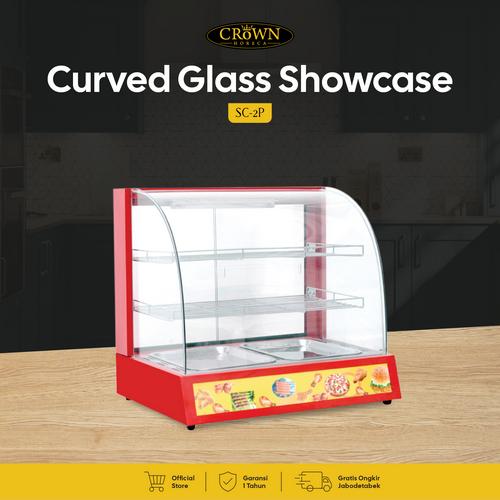 [EZO.1300041] Showcase Warmer SC-2P Lemari Pemanas Crown Horeca