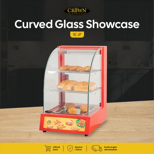 [EZO.1300042] Showcase Warmer SC-1P Lemari Pemanas Crown Horeca