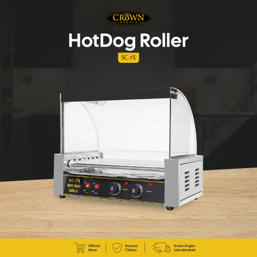 [EZO.1300053] Hot Dog Roller / Pemanggang Sosis SC-7X