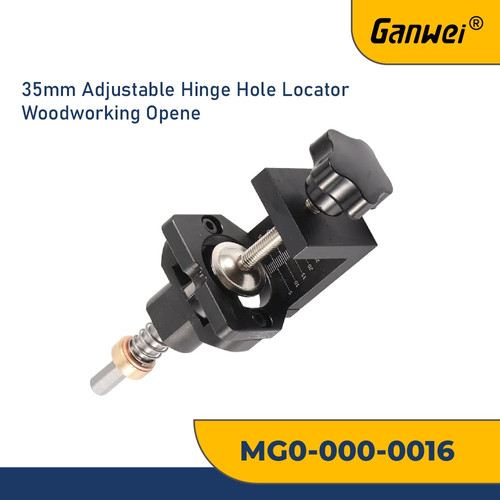 GANWEI 016 JIG DUDUKAN BOR ENGSEL SENDOK 35MM ADJUSTABLE HINGE LOCATOR