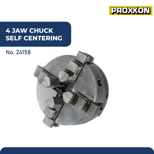 [EZM.2600378] PROXXON 24158 CHUCK BUBUT 4JAW CHUCK SELF CENTERING