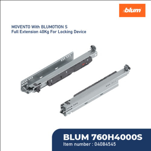 [EZM.2600395] BLUM REL LACI MOVENTO RUNER BLUMOTION 40KG 400MM EXT FOR LOCK DEVICE