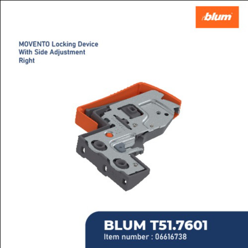 [EZM.2600396] BLUM PENGUNCI STOPER REL LACI MOVENTO LOCKING DEVICE SIDE ADJUST RIGHT