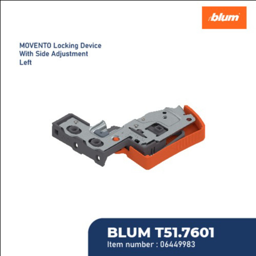 [EZM.2600398] BLUM PENGUNCI STOPER REL LACI MOVENTO LOCKING DEVICE SIDE ADJUST LEFT