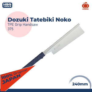 [EZM.2600475] RAZORSAW 375 GERGAJI KAYU JEPANG DOZUKI TATEBIKI NOKO 240MM TPE GRIP