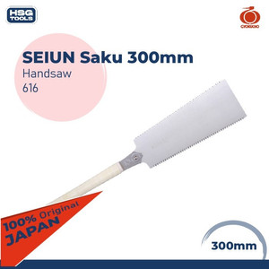 [EZM.2600495] RAZORSAW 616 RYOBA GERGAJI KAYU JEPANG GYOKUCHO SEIUN SAKU 300MM RATAN