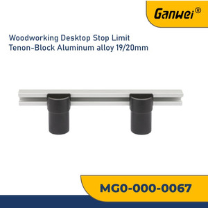 [EZM.2600123] GANWEI 0067 STOPPER LIMIT WOODWORKING DESKTOP BLOCK ALUMINUM 19/20MM