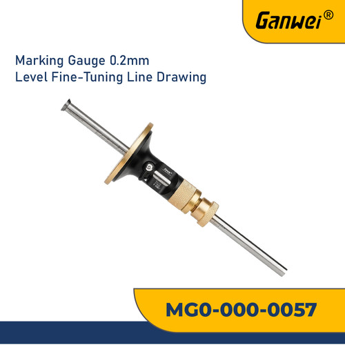 [EZM.2600540] GANWEI 0057 MARKING GAUGE 0.2MM LEVEL FINE-TUNING LINE DEVICE CARBIDE