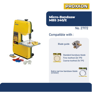 [EZM.2601545] PROXXON 27172 MESIN MICRO-BANDSAW MBS 240/E