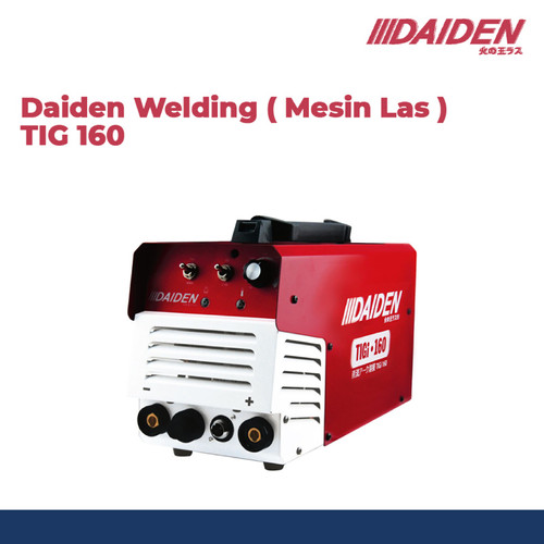[EZM.2600558] DAIDEN TIG 160 MESIN LAS INVERTER ARGON WELDING MACHINE