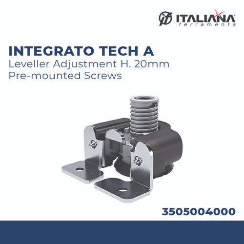 [EZM.2600574] ITALIANA KAKI FURNITURE INTEGRATO TECH A LEVELLER ADJUSTMENT H. 20MM