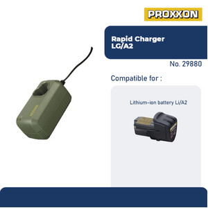 [EZM.2600609] PROXXON 29880 CHARGER BATERAI FAST CHARGING RAPID CHARGER LG/A2