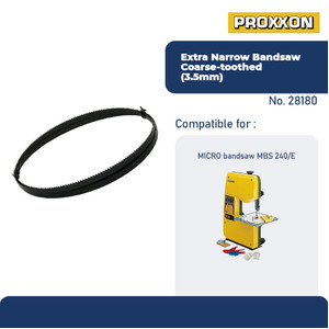 [EZM.2600698] PROXXON 28180 MATA GERGAJI BANDSAW NARROW BLADE 3.5MM 14TPI MBS 240/E