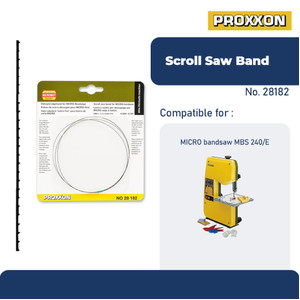 [EZM.2600701] PROXXON 28182 MATA GERGAJI BANDSAW SCROLL SAW BAND 1.3MM F. MBS 240/E