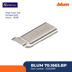 [EZM.2600729] BLUM COVER CAP ENGSEL SENDOK 70.1663.BP HINGE COVER CAP (LEFT) BCOR